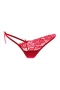 Women Sexy Lace G-String Thongs Panty Red