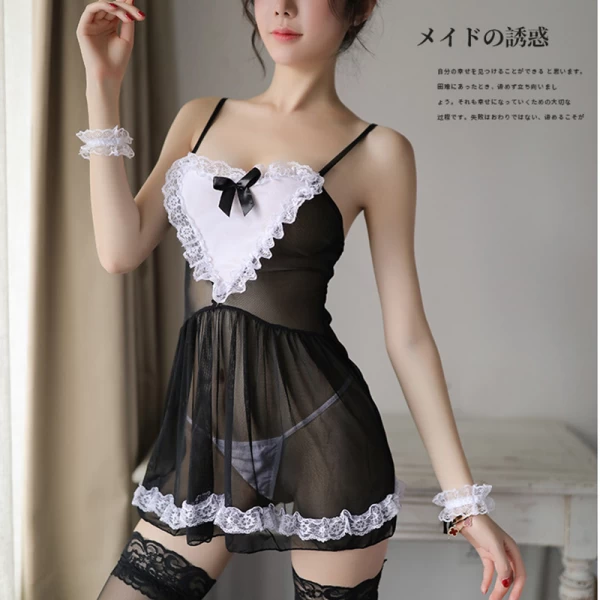 Sexy Maid Costume Cosplay Lingerie Outfits