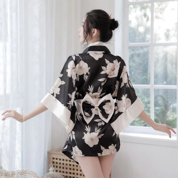 Sexy Lingerie Japanese Retro Kimono Dress Cosplay Japanese Kimono Suit