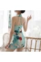 Women's Sexy Floral Mini Chinese Evening Dress Cheongsam