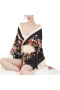 Kimono Robe Wedding Satin Bathrobe Nightgown