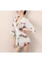 Women See Through Nightdress Pajamas Sets Lingerie Bathrobe