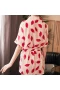 Women's Robe Bathrobe Nightgown Babydoll Sexy Pajamas White