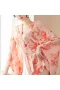 Women's Kimono Robe Long Robes Printed Kimono Nightgown