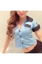 Women Sexy Lingerie Roleplay Flight Attendant Costume Cosplay Lingerie