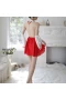 Women's Fashion Backless Cosplay Pleated Mini Skirt
