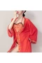 Perspective Temptation Sexy Lace Carved Pajamas, Oriental Classical Beauty