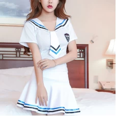 Sexy School Uniform Dress Cosplay Costume