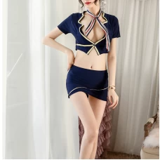 Women's Secretary Uniform Cosplay Costume Set