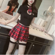 Chest Hollow See Through Student Cosplay Custume