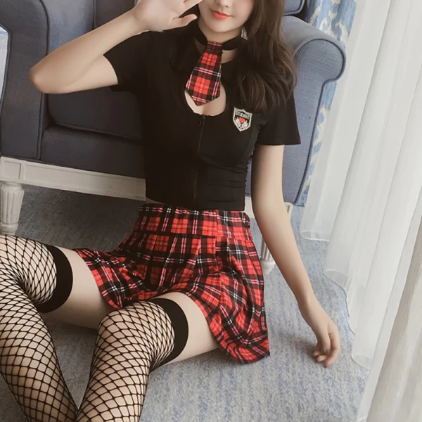 Chest Hollow See Through Student Cosplay Custume