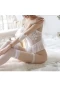 Women's Hot White Bride Role Play Costume Lingerie Set