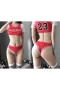 Lingerie Football Baby Suit Cheerleader Uniform Red