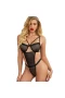 Women Sexy Fishnet Teddy Lingerie Mesh Bodysuit