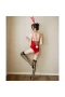 Bunny Costume Sexy for Women Rabbit Costume Red