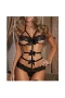 Women's Sexy Halter Neck Lingerie With Bow, Hollow out