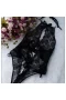 Deep V Halter Lace Lingerie Teddy Bodysuit With Bow-knot